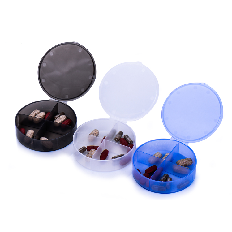 Fashionable Plastic Pill Box &Funnel for Capsule