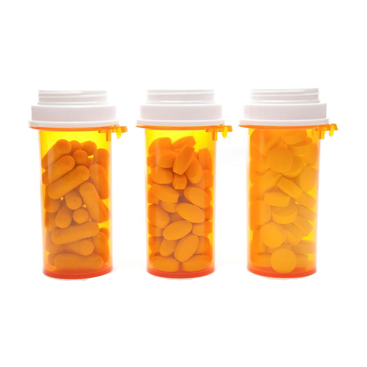 50ml Orange PET Canister for Pills