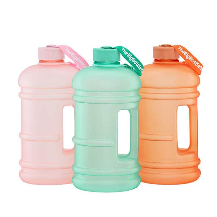 China Supplier BPA Free Body Building Custom Logo 1 Gallon Plastic Water Bottle 