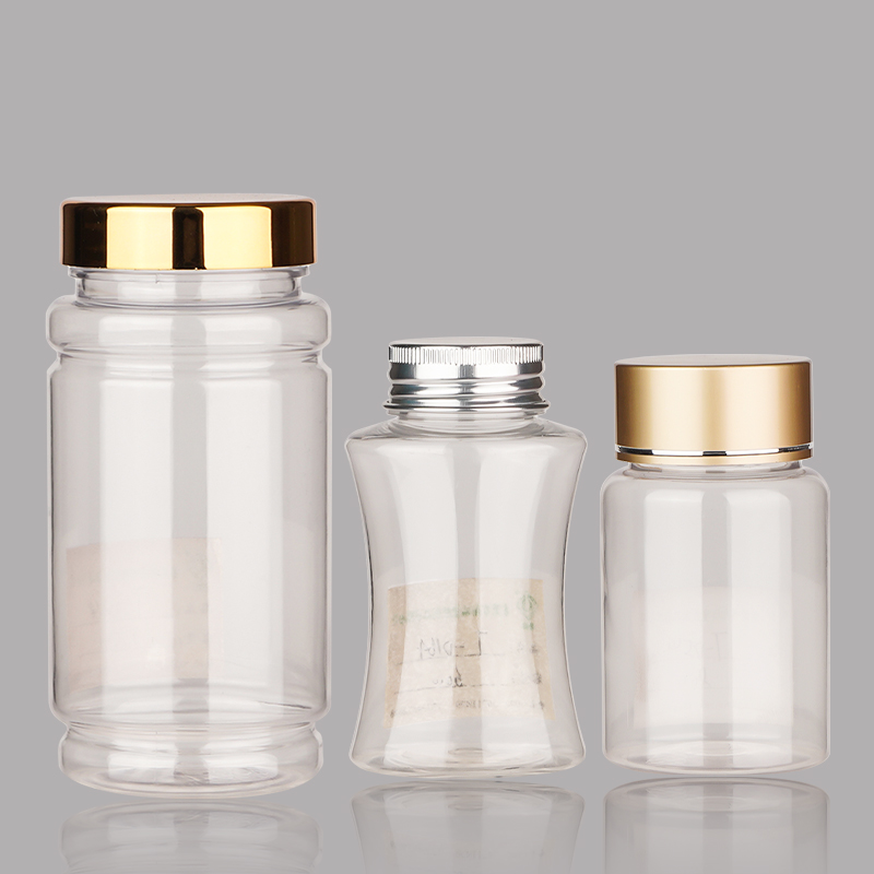 China Supplier Clear Medicine Capsule Pill Bottles Packaging