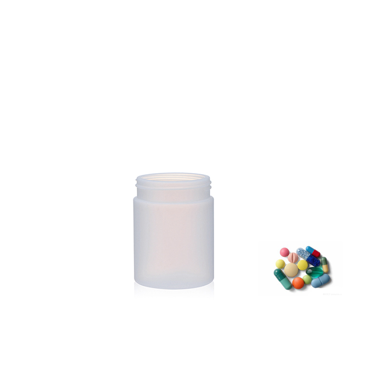 Pearl Color HDPE Plain Canister for Food