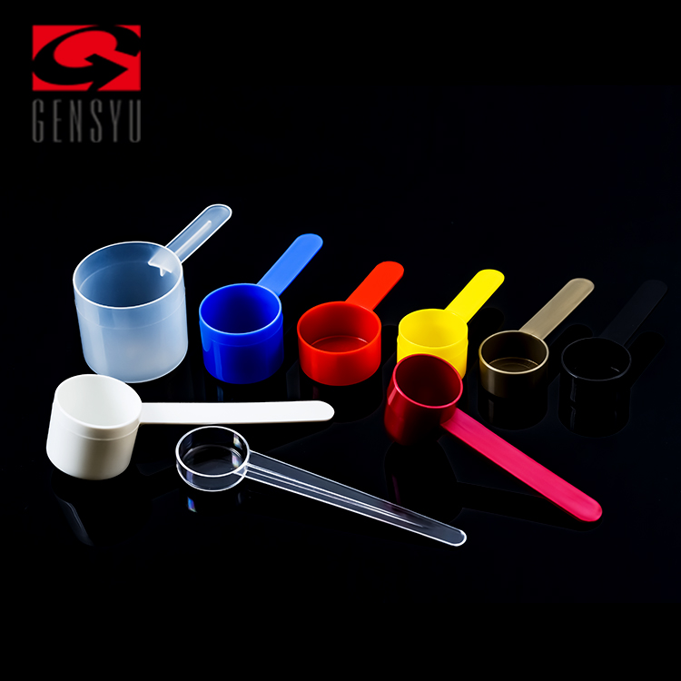 China Supplier Gensyu PP Clear Plastic Scoop 15G For Powder With Ice Cream