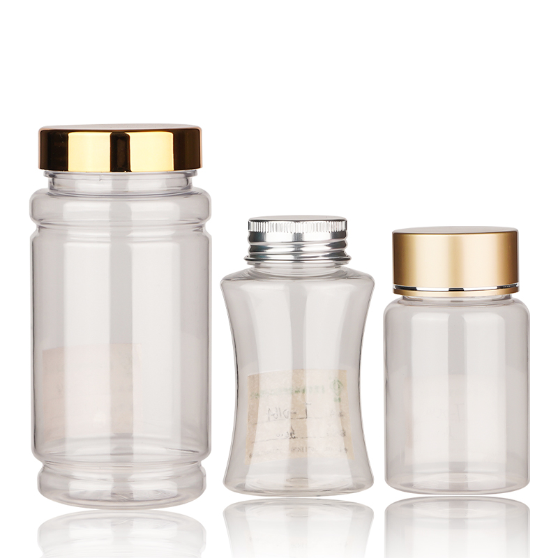 China Supplier Clear Medicine Capsule Pill Bottles Packaging