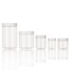 Wholesale Food Grade 100g 120g 150g 200g 250g 300g 400g 500g Empty Clear PET Plastic Jar with Plastic Screw Cap
