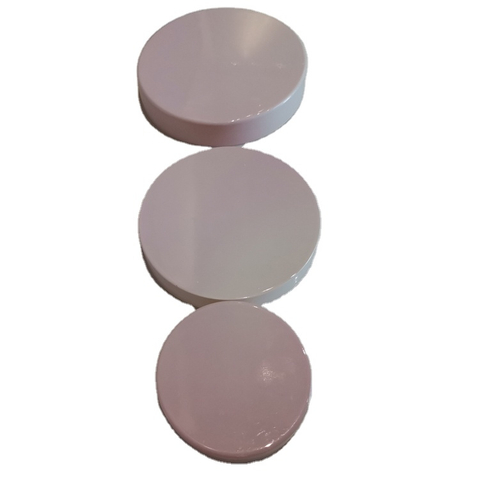 Wholesale UV Discoloration 120mm Diameter Custom Color Round Plastic Screw Bottle Cap Jar Lid