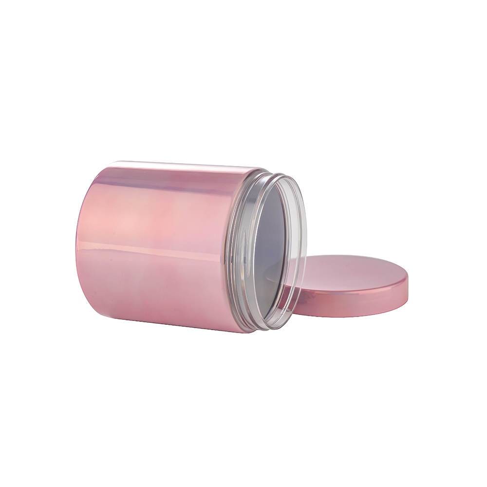 Colorful Plastic Protein Iridescent Canister