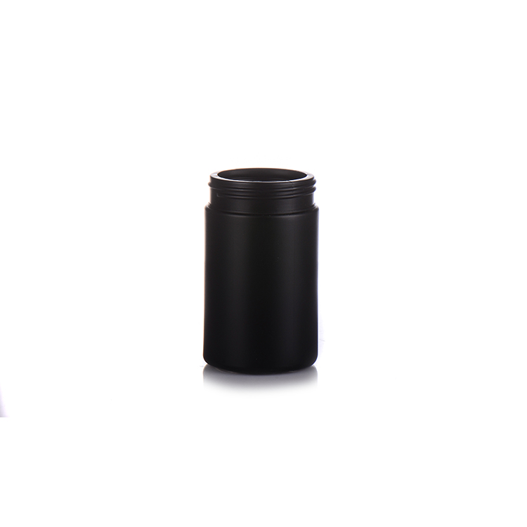 Customized 8oz Black Metalized Canister